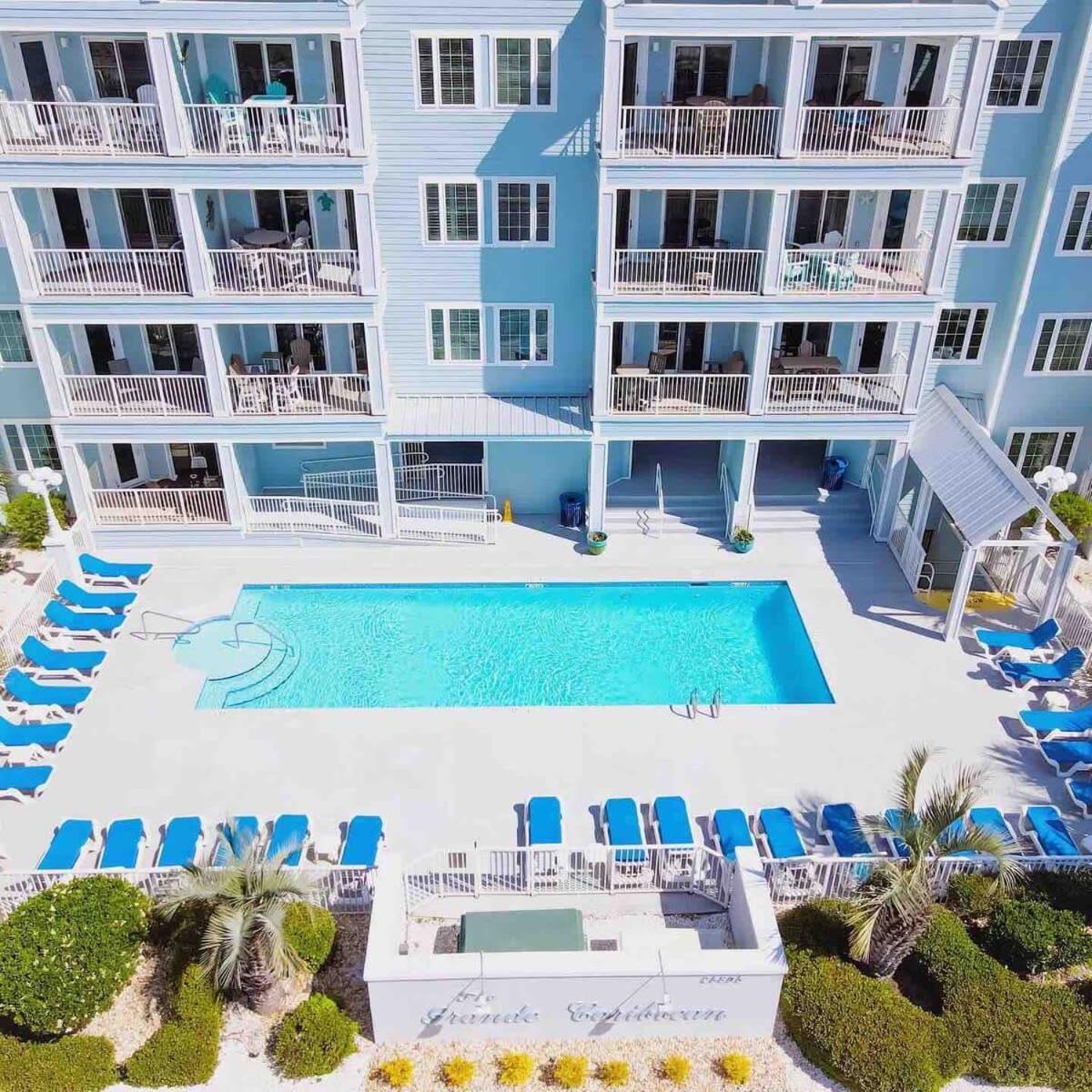Grand Caribbean Pool & Gym & Beach View Orange Beach Buitenkant foto